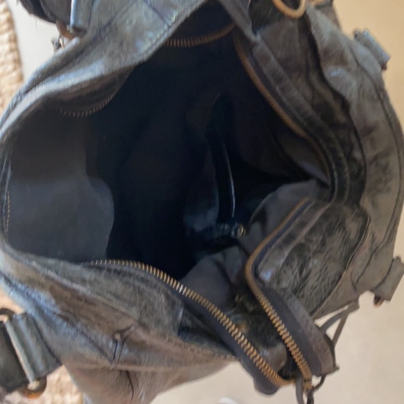 Balenciaga City Bag -Navy x Brass Hardware. - Picture 7 of 7